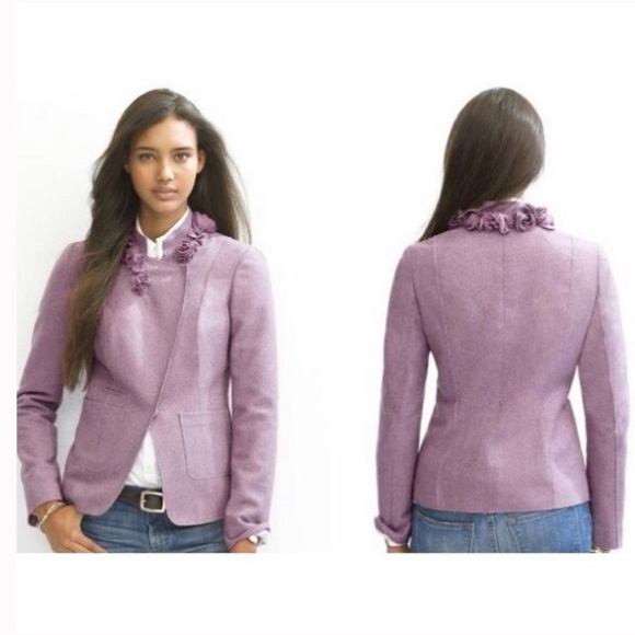 New! Banana Republic Wool Blend Tan Jacket! - Picture 7 of 7